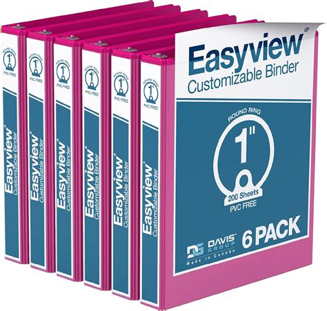 1 Inch Binders
