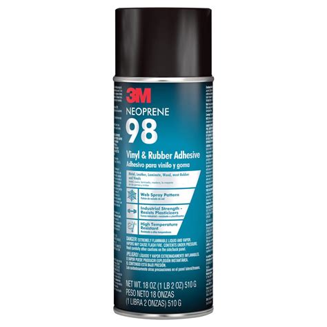 3M 18 Oz Neoprene 98 Rubber And Vinyl Spray Adhesive 98 24 The Home 3M 18 Oz Neoprene 98 Rubber And Vinyl Spray Adhesive 98 24 The Home