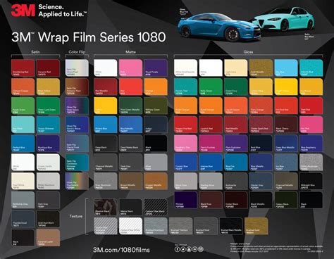 3M Vinyl Car Wrap Colors 3M Vinyl Car Wrap Colors