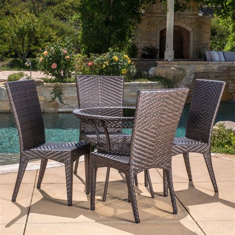5 Piece Avignon Resin Wicker Patio Furniture 5 Piece Avignon Resin Wicker Patio Furniture