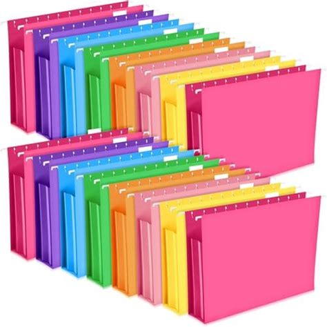 Amazon Com 40 Pcs Hanging File Folders Extra Capacity File Folders Amazon Com 40 Pcs Hanging File Folders Extra Capacity File Folders