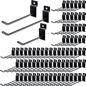 Amazon Com Isohit Slatwall Hooks 200Pcs 4 6 8 Inch Slatwall Amazon Com Isohit Slatwall Hooks 200Pcs 4 6 8 Inch Slatwall