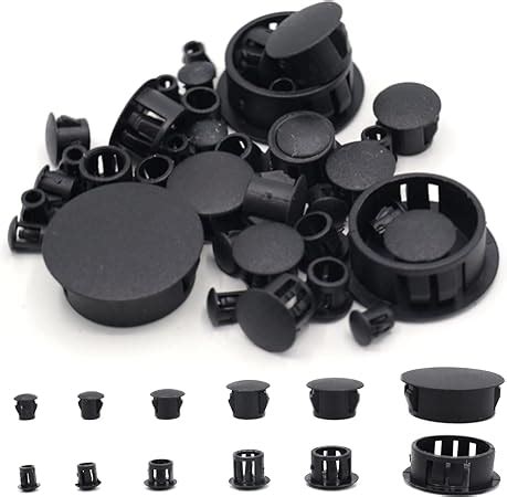 Amazon Com Joyangy 6 Sizes Black Plastic Door Screw Cover Assorted Amazon Com Joyangy 6 Sizes Black Plastic Door Screw Cover Assorted