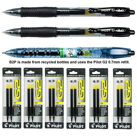 Amazon Com Pilot G2 07 Pen With Refills 0 7Mm Black Gel Ink 9 Piece Amazon Com Pilot G2 07 Pen With Refills 0 7Mm Black Gel Ink 9 Piece
