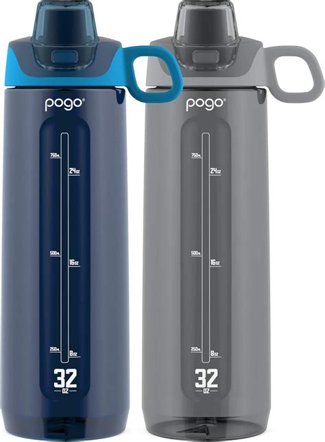 Amazon Com Pogo Sport Bpa Free Tritan Plastic Water Bottle With Chug Amazon Com Pogo Sport Bpa Free Tritan Plastic Water Bottle With Chug