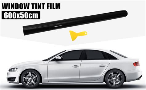 Amazon.com: X Autohaux Car Window Tint Film 25% Vlt 50X600cm Car Window  Tint Universal Fit Protection Privacy Heat Block Scratch Resistant : ...