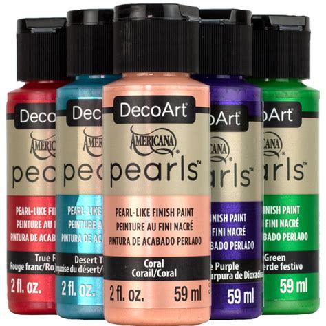 Americana Pearls Decoart Acrylic Paint And Art Supplies Americana Pearls Decoart Acrylic Paint And Art Supplies