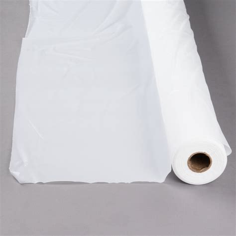 Atlantis Plastics 2Tcw300c White Plastic Roll Table Cover 300 Roll Atlantis Plastics 2Tcw300c White Plastic Roll Table Cover 300 Roll