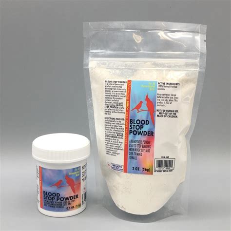 Avi Clot Formerly Blood Stop Powder Morning Bird Products Avi Clot Formerly Blood Stop Powder Morning Bird Products