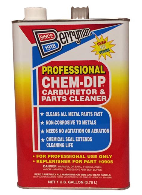 Berryman Chem Dip Professional Parts Cleaner Berryman Products Berryman Chem Dip Professional Parts Cleaner Berryman Products