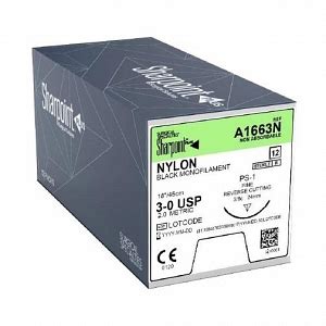 Black Monofilament Nylon Sutures Medline Industries Inc Black Monofilament Nylon Sutures Medline Industries Inc