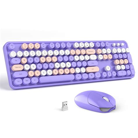 Buy Wireless Keyboard And Mouse Combo Geezer Purple Full Sized Buy Wireless Keyboard And Mouse Combo Geezer Purple Full Sized