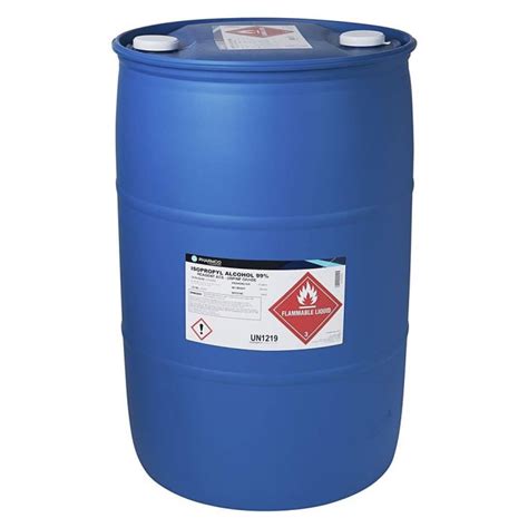 Cleanpro® 99% Isopropyl Alcohol (Ipa), Usp-Grade, 55 Gallon Plastic Drum Cleanpro® 99% Isopropyl Alcohol (Ipa), Usp-Grade, 55 Gallon Plastic Drum