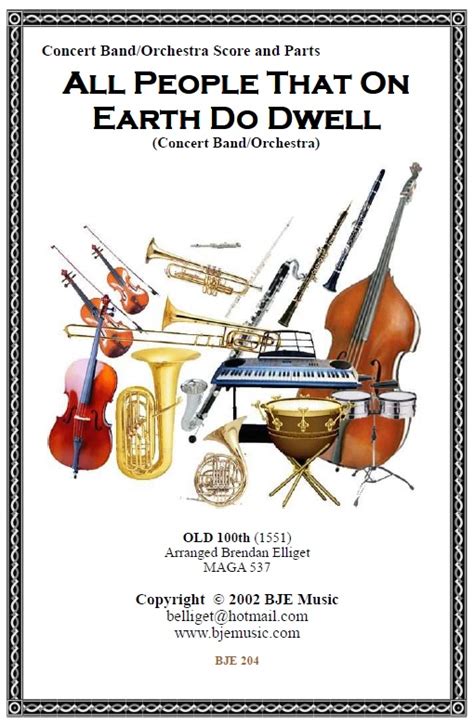 Concert Band Score Parts Concert Band Score Parts