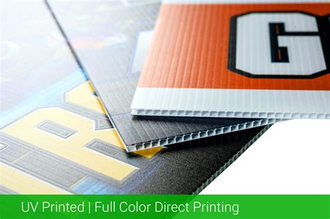 Corrugated Plastic Sign