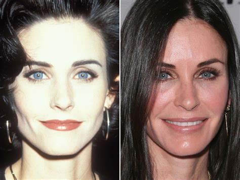 Courteney Cox Before And After The Glow Memo Courteney Cox Before And After The Glow Memo