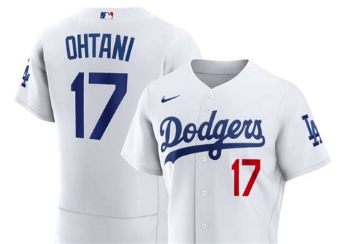 Dodgers Ohtani Jersey