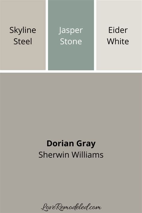 Dorian Gray Sherwin Williams Dorian Gray Sherwin Williams