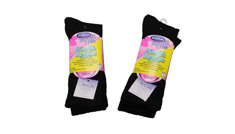 Dr Scholl S Dr Scholl S For Her Health Strides Black Crew Socks 4 Dr Scholl S Dr Scholl S For Her Health Strides Black Crew Socks 4