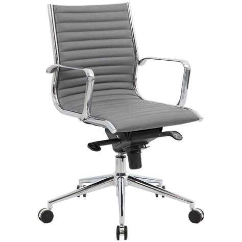 Dura Medium Back Grey Leather Office Chairs From Our Leather Office Dura Medium Back Grey Leather Office Chairs From Our Leather Office