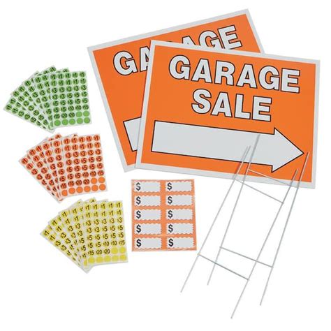 Everbilt Garage Sale Sign Kit 614 Piece 31600 The Home Depot Everbilt Garage Sale Sign Kit 614 Piece 31600 The Home Depot