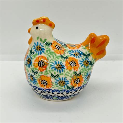 Fat Small Hen U E2 More Polish Pottery Fat Small Hen U E2 More Polish Pottery