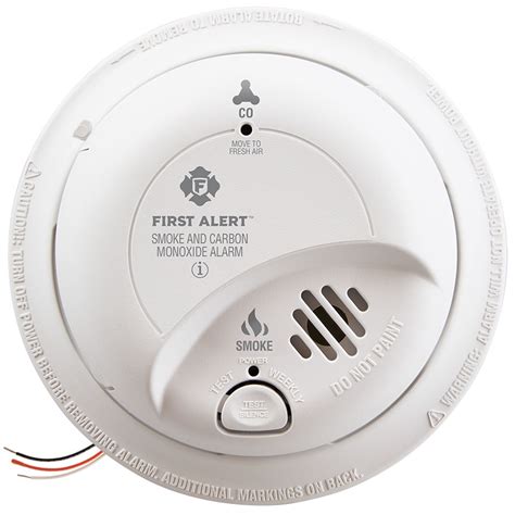 First Alert Ac Hardwired Combination Smoke And Carbon Monoxide Detector First Alert Ac Hardwired Combination Smoke And Carbon Monoxide Detector