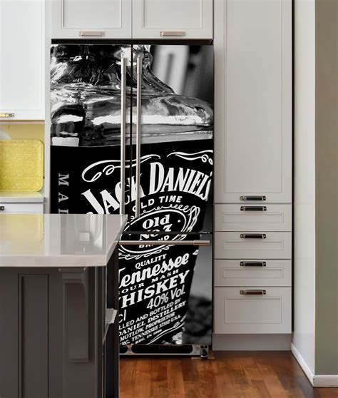 Fridge Decal Black Beer Safe Door Fridge Wrap Ell Deco Ell Deco Fridge Decal Black Beer Safe Door Fridge Wrap Ell Deco Ell Deco