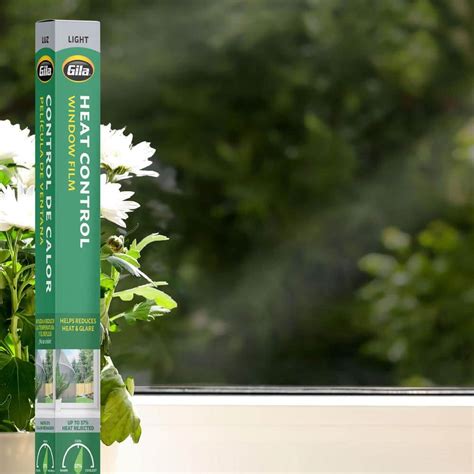 Gila 36 In X 180 In Heat Control Light Window Film Leg361 The Home Gila 36 In X 180 In Heat Control Light Window Film Leg361 The Home