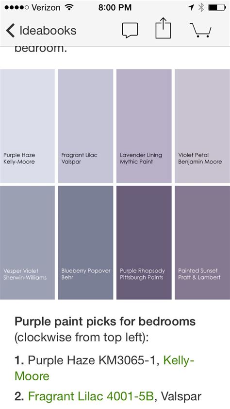 Gray Purple Paint