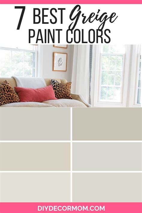 Greige Paint 7 Best Paint Colors Diy Decor Mom Greige Paint 7 Best Paint Colors Diy Decor Mom