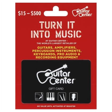 Guitar Center Gift Card Guitar Center Gift Card