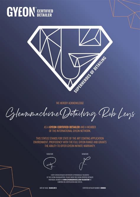 Gyeon Quartz Certified Detailer Essex Gleammachine Detailing Gyeon Quartz Certified Detailer Essex Gleammachine Detailing