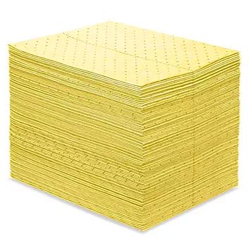 Hazmat Sorbent Pads 15 X 19 Heavy S 21765 Uline