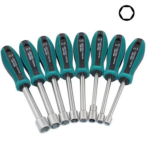 Hexagon Screwdriver Bit Sleeve 5Mm 5 5Mm 6Mm 7Mm 8Mm 10Mm 11Mm 12Mm Hexagon Screwdriver Bit Sleeve 5Mm 5 5Mm 6Mm 7Mm 8Mm 10Mm 11Mm 12Mm