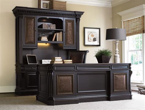 Hooker Furniture Telluride Computer Credenza Hutch Office Unit Hooker Furniture Telluride Computer Credenza Hutch Office Unit