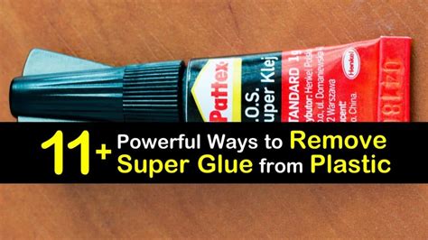 How To Dissolve Super Glue From Plastic