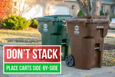 How To Place Your Garbage Cart At The Curb Homewood Disposal Service How To Place Your Garbage Cart At The Curb Homewood Disposal Service