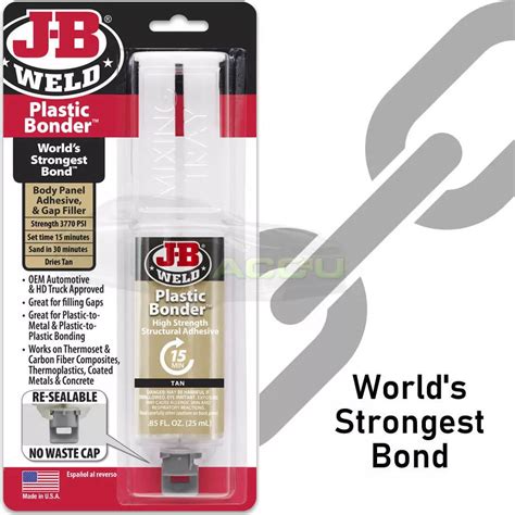 Jb Weld Plastic Bonder Body Panel Adhesive Gap Filler Epoxy Syringe Jb Weld Plastic Bonder Body Panel Adhesive Gap Filler Epoxy Syringe