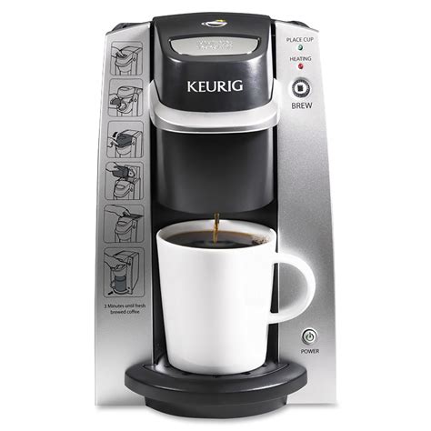 Keurig K130 Commercial Brewer 7 X 10 Silver Black Gmt21300 Keurig K130 Commercial Brewer 7 X 10 Silver Black Gmt21300