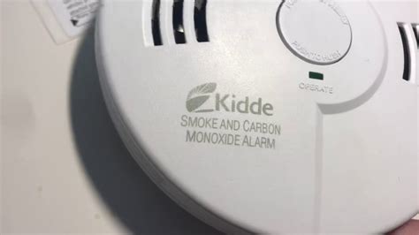 Kidde Carbon Monoxide Detector Beeping