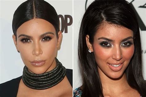 Kim Kardashian Pre Plastic Surgery