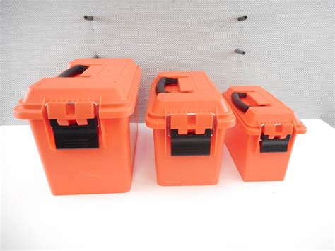 Magnum 3 Pack Plastic Ammo Boxes Magnum 3 Pack Plastic Ammo Boxes