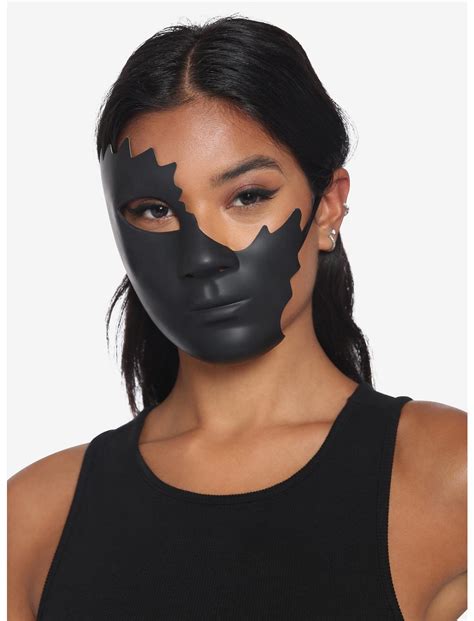 Matte Black Half Mask Hot Topic Matte Black Half Mask Hot Topic