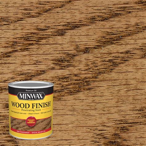 Minwax Wood Finish Penetrating Stain Special Walnut 1 Quart Minwax Wood Finish Penetrating Stain Special Walnut 1 Quart