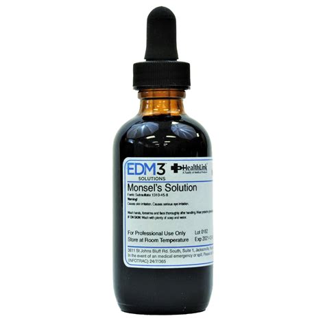Monsel S Solution Ferric Subsulfate Edm3 2 Oz M 442659 Progressive Medical Store Monsel S Solution Ferric Subsulfate Edm3 2 Oz M 442659 Progressive Medical Store