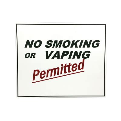 No Smoking Or Vaping Sign Sgd Golf No Smoking Or Vaping Sign Sgd Golf