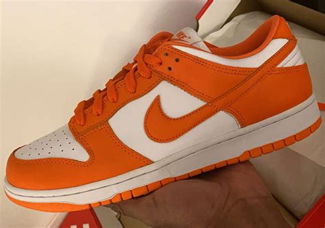 Orange And White Shoes