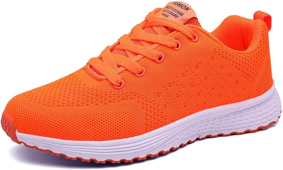 Orange Tennis Shoes