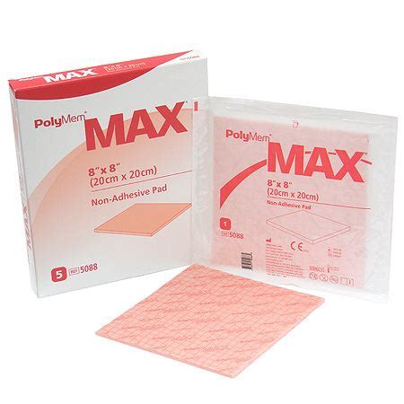 Polymem Max Non Adhesive Pad Dressings Polymem Max Non Adhesive Pad Dressings